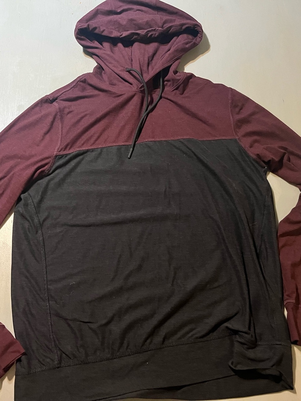 American Eagle Men's Colorblock Lightweight Hoodie - Size Small 